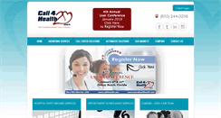 Desktop Screenshot of call4health.com